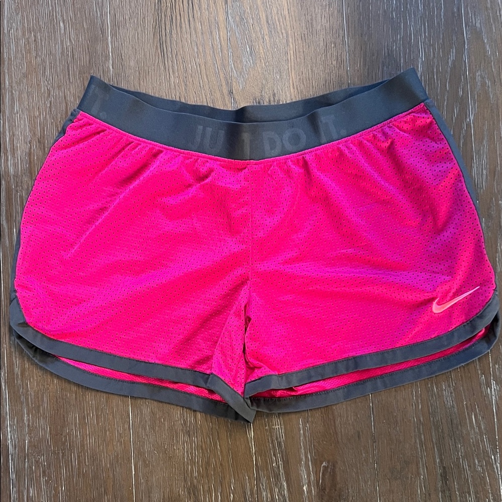 Nike Women's Fuchsia Athletic Shorts